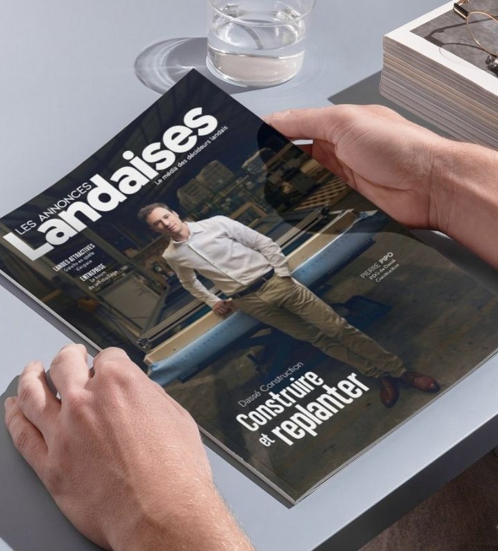 parution-dasse photo du chantier réalisée de nuit.